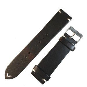 22mm Genuine Leather Quick Release Strap